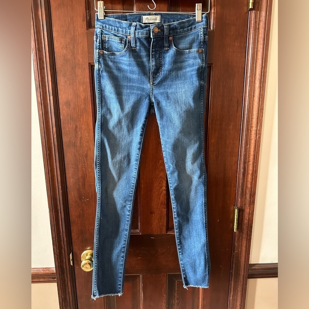 Madewell 9” High Rise Skinny Jeans Size 26